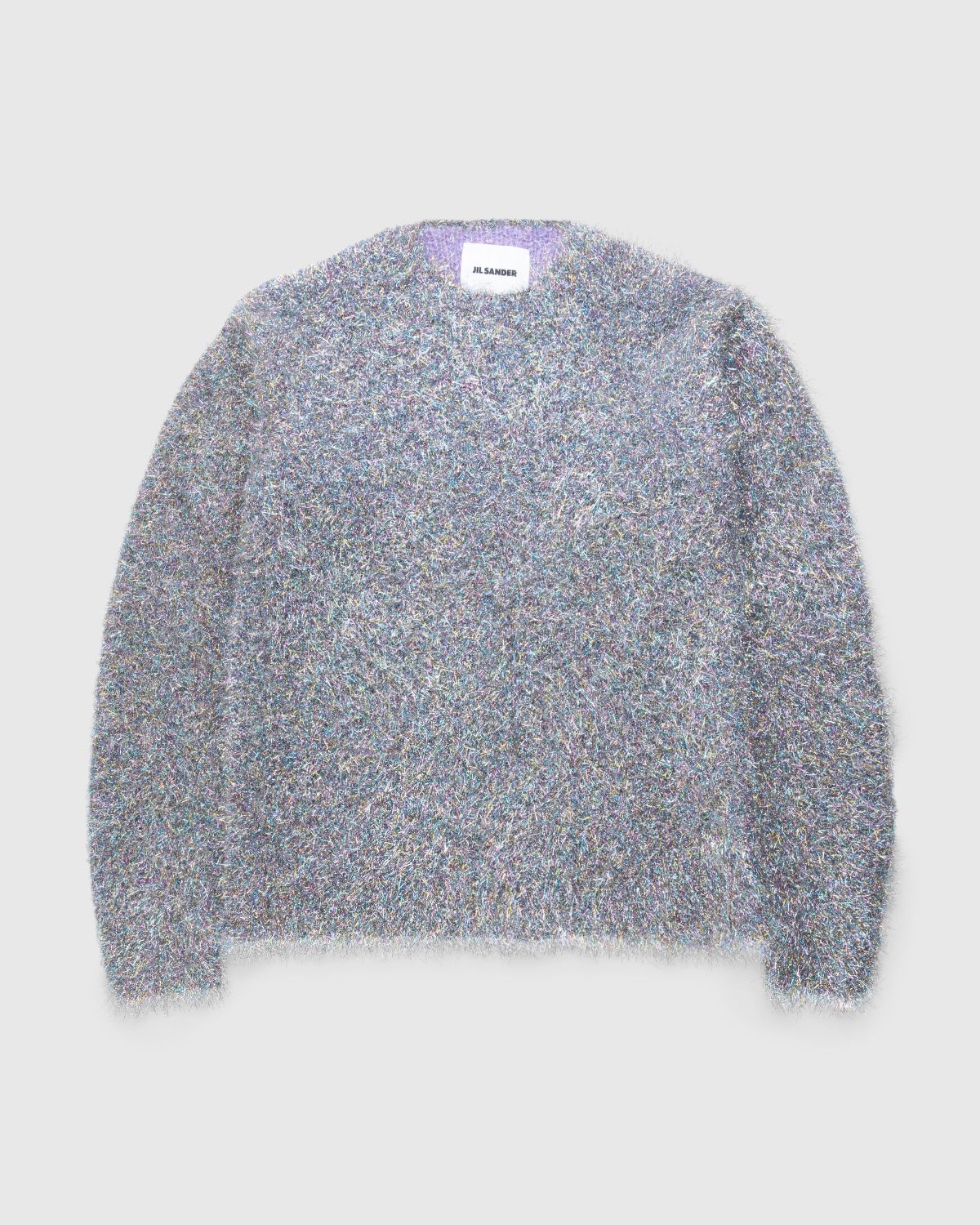 Jil Sander – Metallic Mohair Blend Sweater Multi